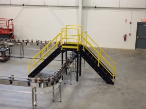 Cross over stairs Corps Gate2 Corps Gate Conveyor Crossover built by piccola
